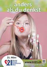 Poster zum Welt Down-Syndrom Tag 2015