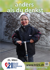 Poster zum Welt Down-Syndrom Tag 2015