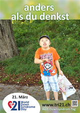Poster zum Welt Down-Syndrom Tag 2015