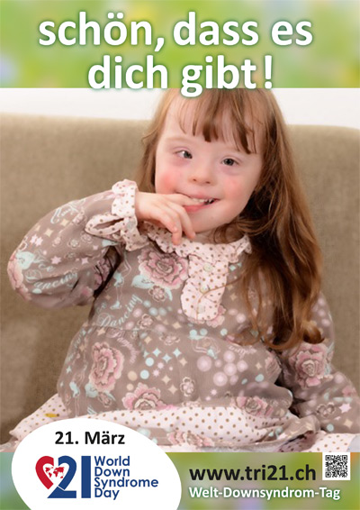 Plakataktion 2016 'schön, dass es dich gibt!'