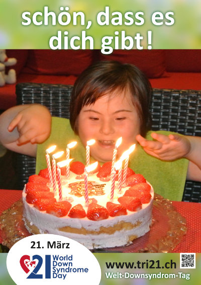 Plakataktion 2016 'schön, dass es dich gibt!'