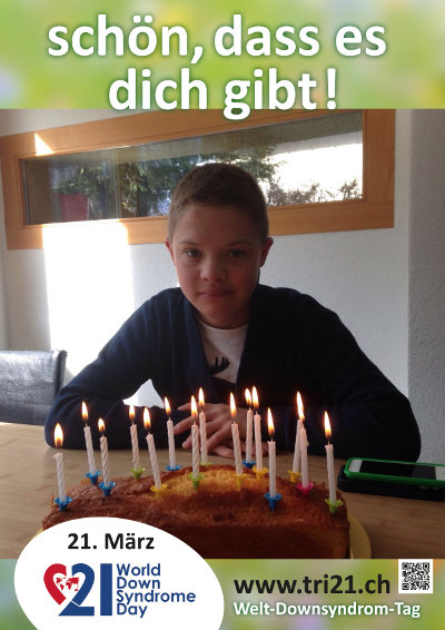 Plakataktion 2016 'schön, dass es dich gibt!'