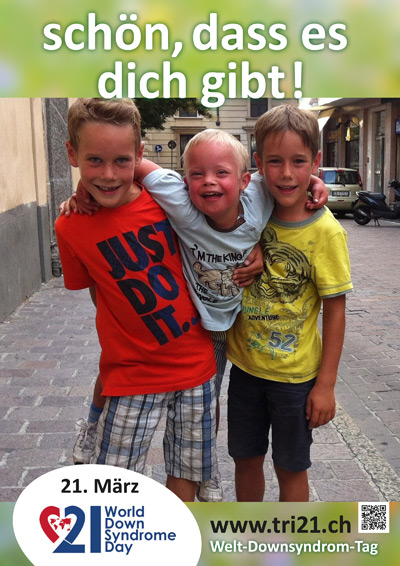 Plakataktion 2016 'schön, dass es dich gibt!'