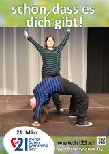 Poster zum Welt Down-Syndrom Tag 2016