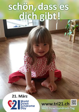 Poster zum Welt Down-Syndrom Tag 2016