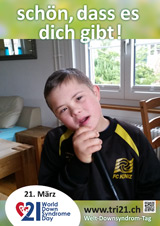 Poster zum Welt Down-Syndrom Tag 2016