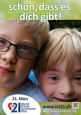 Poster zum Welt Down-Syndrom Tag 2016