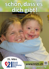 Poster zum Welt Down-Syndrom Tag 2016