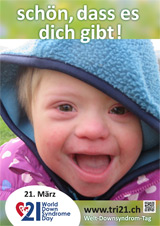 Poster zum Welt Down-Syndrom Tag 2016