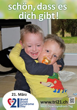 Poster zum Welt Down-Syndrom Tag 2016