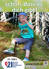 Poster zum Welt Down-Syndrom Tag 2016