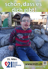 Poster zum Welt Down-Syndrom Tag 2016