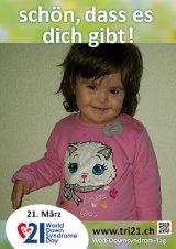 Poster zum Welt Down-Syndrom Tag 2016