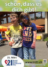 Poster zum Welt Down-Syndrom Tag 2016