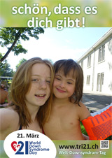 Poster zum Welt Down-Syndrom Tag 2016
