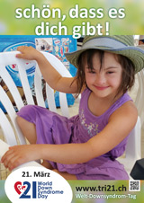 Poster zum Welt Down-Syndrom Tag 2016