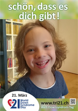 Poster zum Welt Down-Syndrom Tag 2016