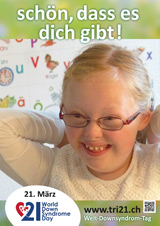Poster zum Welt Down-Syndrom Tag 2016