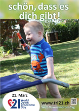Poster zum Welt Down-Syndrom Tag 2016