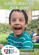 Poster zum Welt Down-Syndrom Tag 2016