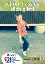 Poster zum Welt Down-Syndrom Tag 2016