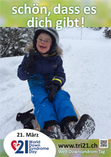 Poster zum Welt Down-Syndrom Tag 2016