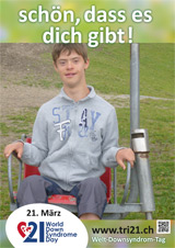 Poster zum Welt Down-Syndrom Tag 2016