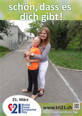 Poster zum Welt Down-Syndrom Tag 2016