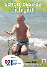 Poster zum Welt Down-Syndrom Tag 2016