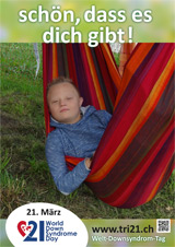 Poster zum Welt Down-Syndrom Tag 2016