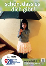 Poster zum Welt Down-Syndrom Tag 2016