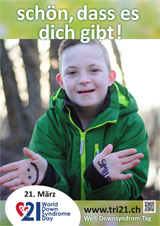Poster zum Welt Down-Syndrom Tag 2016
