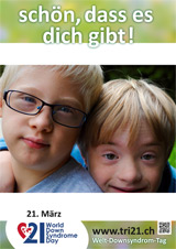 Poster zum Welt Down-Syndrom Tag 2016
