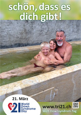 Poster zum Welt Down-Syndrom Tag 2016