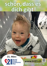 Poster zum Welt Down-Syndrom Tag 2016