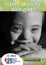 Poster zum Welt Down-Syndrom Tag 2016