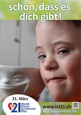 Poster zum Welt Down-Syndrom Tag 2016