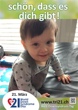 Poster zum Welt Down-Syndrom Tag 2016