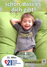 Poster zum Welt Down-Syndrom Tag 2016