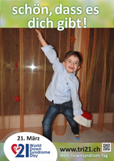 Poster zum Welt Down-Syndrom Tag 2016