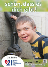 Poster zum Welt Down-Syndrom Tag 2016