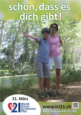 Poster zum Welt Down-Syndrom Tag 2016