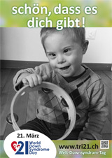 Poster zum Welt Down-Syndrom Tag 2016