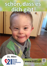 Poster zum Welt Down-Syndrom Tag 2016