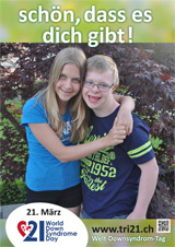 Poster zum Welt Down-Syndrom Tag 2016