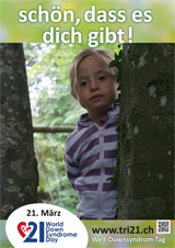 Poster zum Welt Down-Syndrom Tag 2016