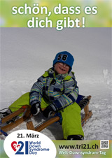 Poster zum Welt Down-Syndrom Tag 2016