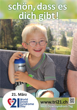 Poster zum Welt Down-Syndrom Tag 2016