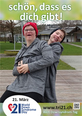 Poster zum Welt Down-Syndrom Tag 2016