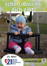 Poster zum Welt Down-Syndrom Tag 2016